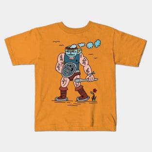 COFFEE WARRIOR Kids T-Shirt